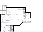 Appartement 2 pièces 43 m²