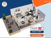 Appartement 2 pièces 43 m²