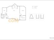 Appartement 2 pièces 44 m²