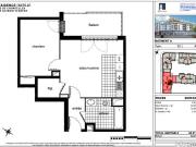 Appartement 2 pièces 44 m²