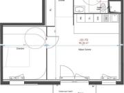 Appartement 2 pièces 44 m²