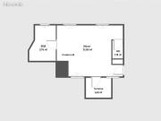 Appartement 2 pièces 45 m²