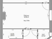 Appartement 2 pièces 45 m² Appartement 2 pièces 45 m²