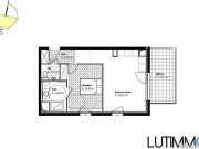 Appartement 2 pièces 46 m²