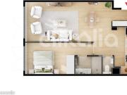 Appartement 2 pièces 46 m²