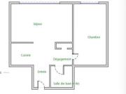 Appartement 2 pièces 46 m²