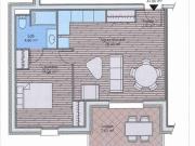 Appartement 2 pièces 47 m²