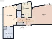 Appartement 2 pièces 50 m²