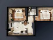 Appartement 2 pièces 50 m²