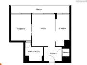 Appartement 2 pièces 53 m²