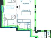 Appartement 2 pièces 79 m²