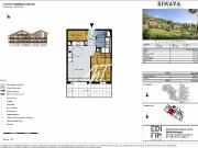 Appartement 2 pièces + coin montagne 44m2 avec balcon