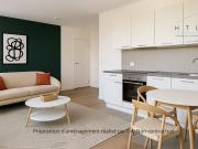 Plateau d'Assy grand T2 50 m2 en residence classee