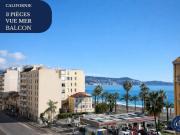 Appartement 2 pièces traversant Vue mer Avenue de la Califor