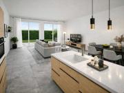 Appartement 3,5 pièces sud est en rez de chaussée à Grône