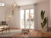 Appartement 3 pièces 2 chambres 62.90m² carrez SURESNES...