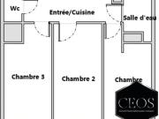 Appartement 3 pièces 45 m²