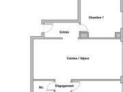 Appartement 3 pièces 48 m²