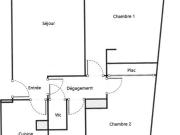 Appartement 3 pièces 51 m²