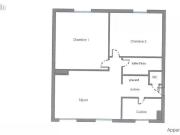 Appartement 3 pièces 52 m²