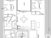 Appartement 3 pièces 53 m²