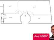 Appartement 3 pièces 53 m²