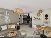 Appartement 3 pièces 54 m²