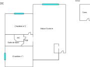 Appartement 3 pièces 54 m²