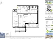 Appartement 3 pièces 57 m²