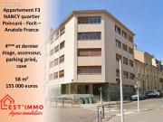 Appartement 3 pièces 58 m²