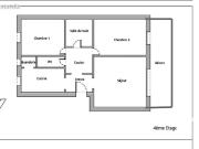 Appartement 3 pièces 59 m²