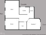 Appartement 3 pièces 60 m²