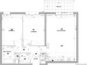 Appartement 3 pièces 60 m²