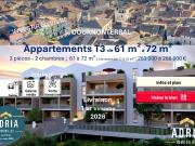 Appartement 3 pièces 61 m²