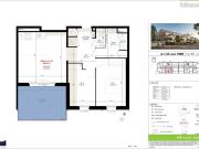 Appartement 3 pièces 61 m²