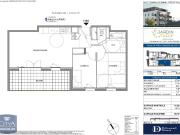 Appartement 3 pièces 61 m²