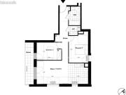 Appartement 3 pièces 61 m²