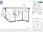 Appartement 3 pièces 61 m²