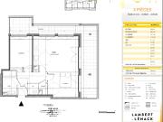 Appartement 3 pièces 62 m²