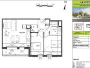 Appartement 3 pièces 62 m²