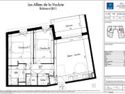 Appartement 3 pièces 63 m²