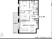 Appartement 3 pièces 63 m²