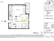 Appartement 3 pièces 63 m²