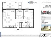 Appartement 3 pièces 64 m²