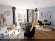 Appartement 3 pièces 64 m²