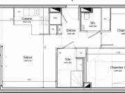 Appartement 3 pièces 64 m²