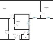 Appartement 3 pièces 64 m²
