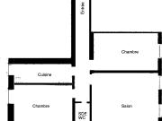 Appartement 3 pièces 65 m²