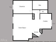 Appartement 3 pièces 65 m²