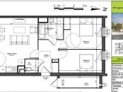 Appartement 3 pièces 65 m²